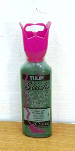 Picture of Fabric Paint 37ml Slick Eucalyptus Green 3D Tulip