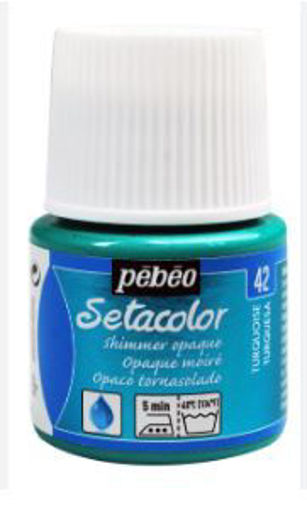 Picture of Fabric Paint 45ml Shim Turquoise Pebeo Setacolor