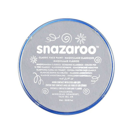 Picture of Face Painting 18ml Grey Snazaroo