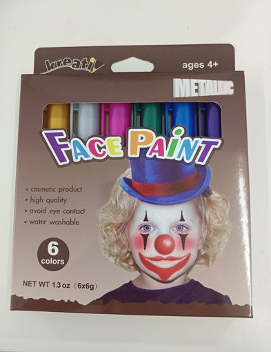 Picture of Face Painting 6colors Metallic Kreative