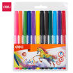 Picture of Felt pens 12colors 1mm Washable Deli