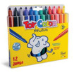 Picture of Felt pens 12colors Jumbo Toycolor