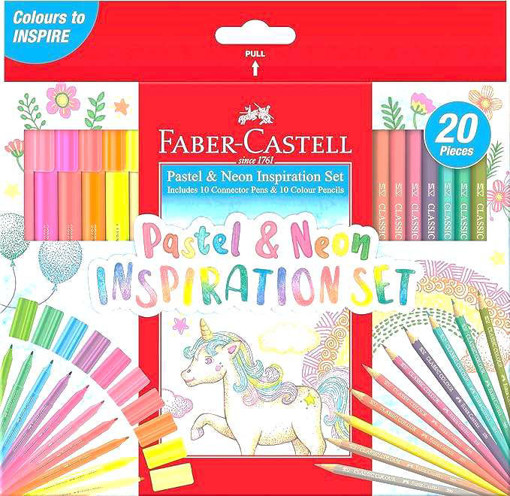 Picture of Felt pens 20colors Connector Color Pencil Faber-Ca