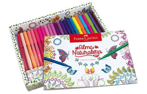 Picture of Felt pens 60colors With Mandalas Faber-Castell