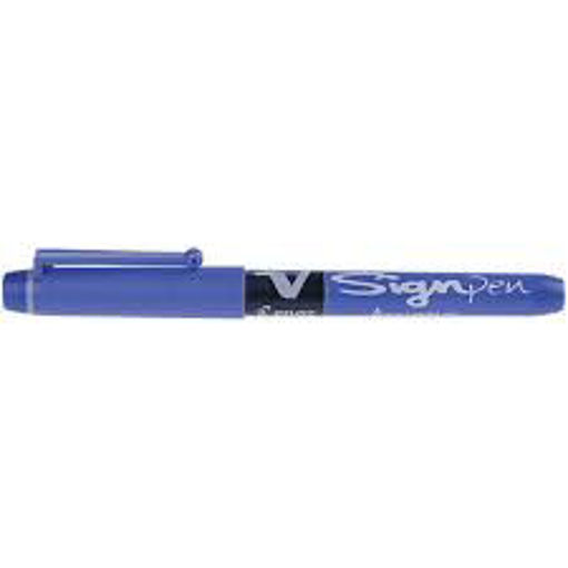 Picture of Fiber Pen Blue Liquid Pilot SignPen