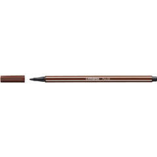 Picture of Fiber Pen Brown 1mm Stabilo Pen 68