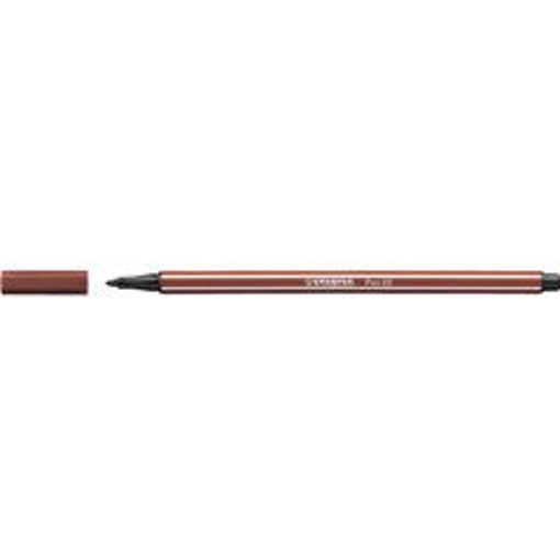 Picture of Fiber Pen Brown 1mm Stabilo Pen 68