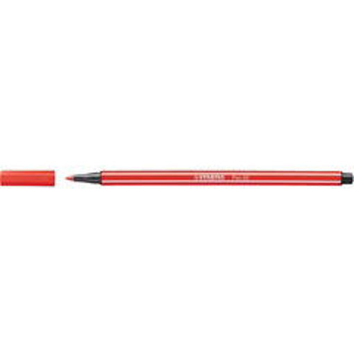 Picture of Fiber Pen Carmine 1mm Stabilo Pen 68