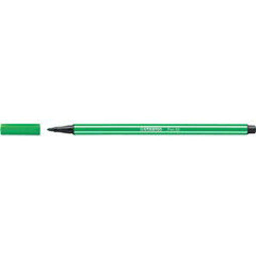 Picture of Fiber Pen Dark Green 1mm Stabilo Pen 68