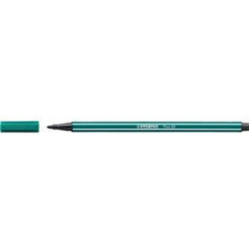 Picture of Fiber Pen Dark Green 1mm Stabilo Pen 68