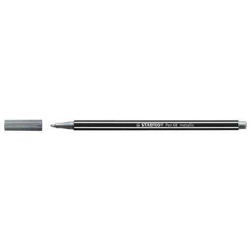 Picture of Fiber Pen Grey 1mm Metallic Stabilo Pen 68