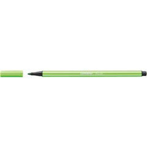 Picture of Fiber Pen Light Green 1mm Stabilo Pen 68