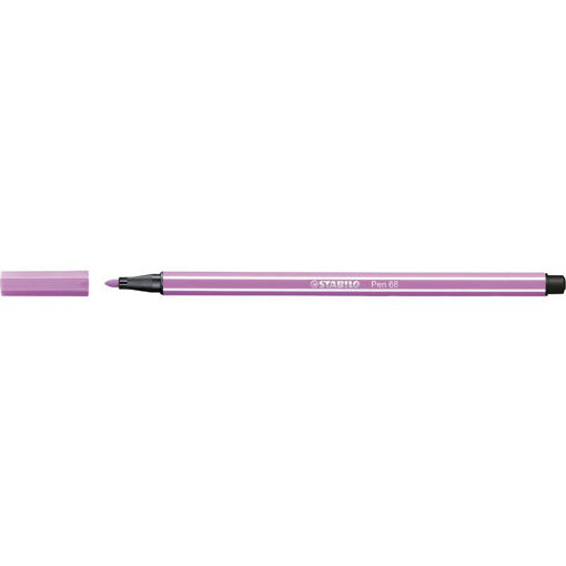 Picture of Fiber Pen Light Lilac 1mm Stabilo Pen 68