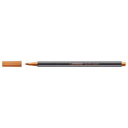 Picture of Fiber Pen Metallic Copper 1mm Stabilo Pen 68
