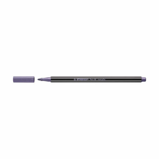 Picture of Fiber Pen Metallic Violet 1mm Stabilo Pen 68