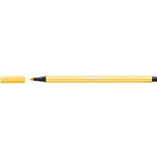 Picture of Fiber Pen Yellow 1mm Stabilo Pen 68