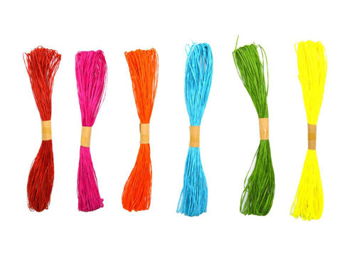 Picture of Thread Fine Colored Raphia Hand Craft