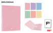 Picture of Elastic File 26X34mm Pastel Card board MP