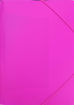 Picture of File plastic avec elastic fluo rose  40536