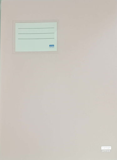 Picture of File plastique avec 2 trou  pastel orange  A4