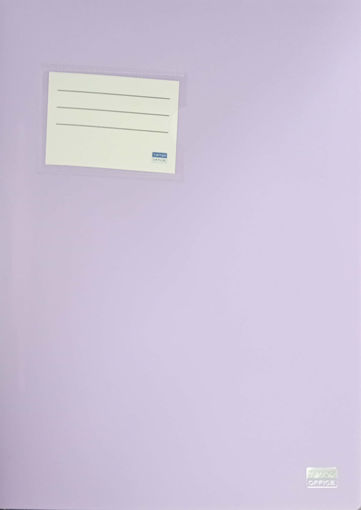 Picture of File plastique avec 2 trou  pastel purple A4