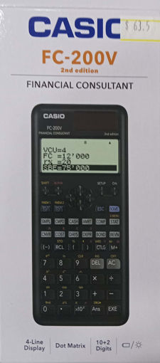 Picture of Financial Calculator FC-200V 2nd Edition Casio