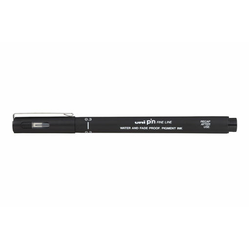 Picture of Fineliner Black 0.3mm Uni-Pin