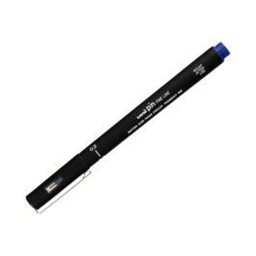 Picture of Fineliner Blue 0.2mm Uni-Pin
