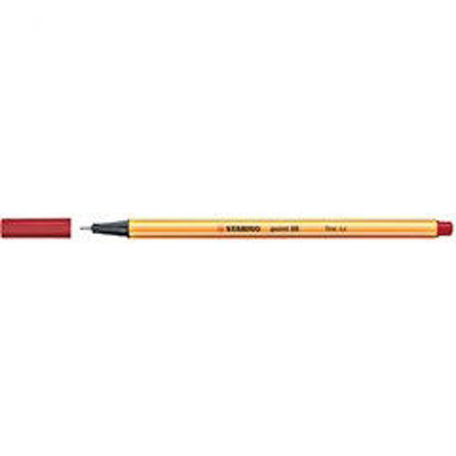 Picture of Fineliner Crimson 0.4mm Stabilo Point 88