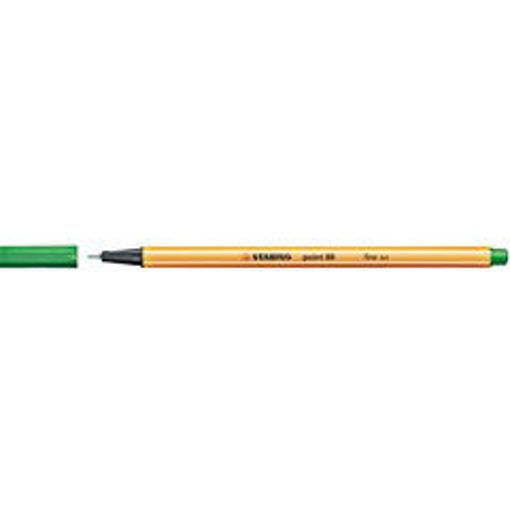 Picture of Fineliner Green 0.4mm Stabilo Point 88