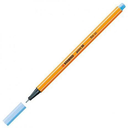 Picture of Fineliner Ice Blue 0.4mm Stabilo Point 88