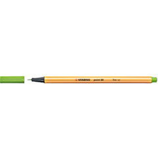 Picture of Fineliner Light Green 0.4mm Stabilo Point 88