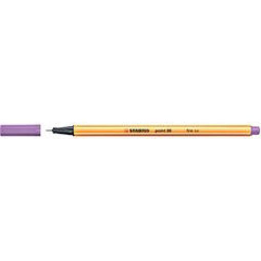 Picture of Fineliner Light Lilac 0.4mm Stabilo Point 88