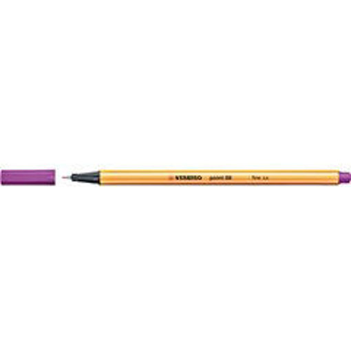 Picture of Fineliner Lilac 0.4mm Stabilo Point 88