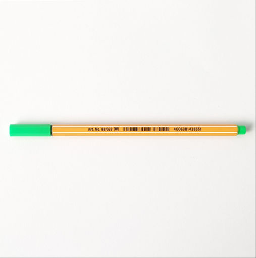 Picture of Fineliner Neon Green 0.4mm Stabilo Point 88