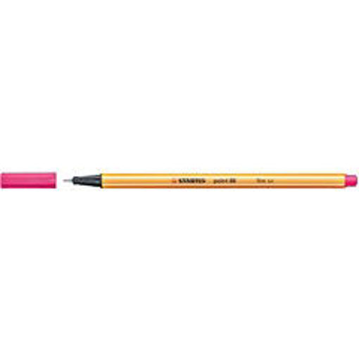 Picture of Fineliner Neon Pink 0.4mm Stabilo Point 88