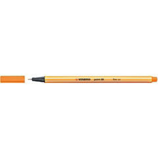 Picture of Fineliner Orange 0.4mm Stabilo Point 88