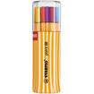 Picture of Fineliner Pack 20colors 0.4mm Stabilo Point 88