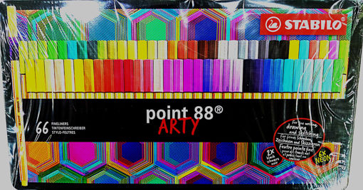 Picture of Fineliner Pack 66colors 0.4mm Stabilo Point 88