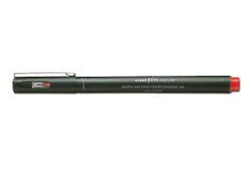 Picture of Fineliner Red 0.1mm Uni-Pin