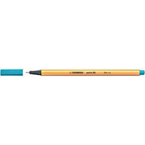 Picture of Fineliner Turquoise 0.4mm Stabilo Point 88