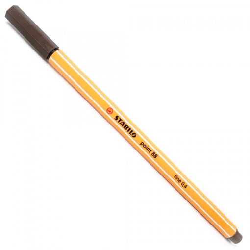 Picture of Fineliner Umber 0.4mm Stabilo Point 88