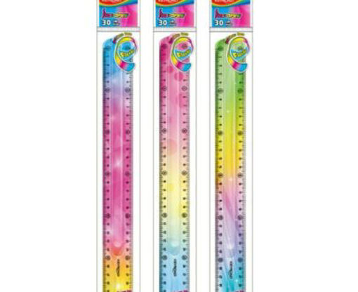 Picture of Flexible Ruler 30cm Multi Colors Keyroad