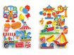 Picture of Foam + Stickers,Cirque