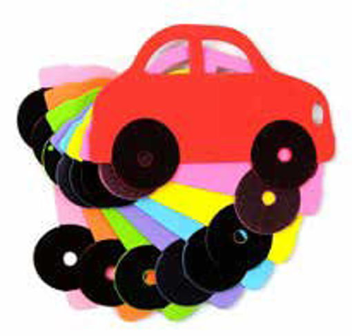 Picture of Foam 8pcs Car Hand Craft