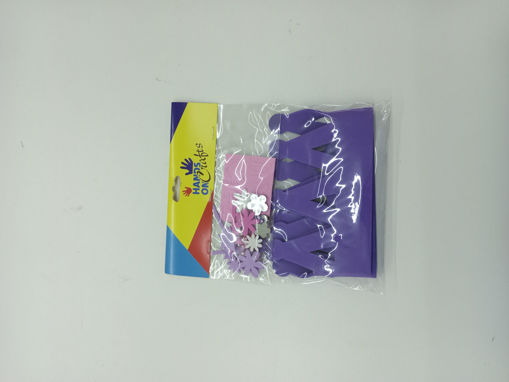 Picture of Foam 60X10cm Purple Crown Hand Craft