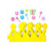 Picture of Foam Yellow Crown Hand Craft