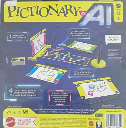 Picture of Foreign Games Age 7+ Mattel, Pictionnary
