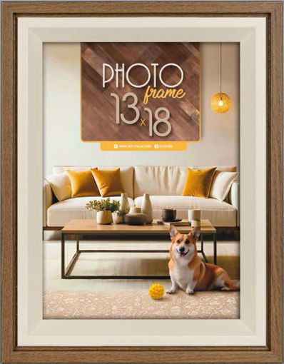 Picture of Frame 13x18cm Brown Zep; Bologna