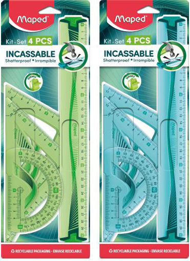 Picture of Geometry Set 30cm Unbreakable Maped